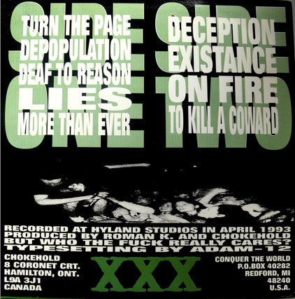 Chokehold : Prison Of Hope (LP,Album,Repress)