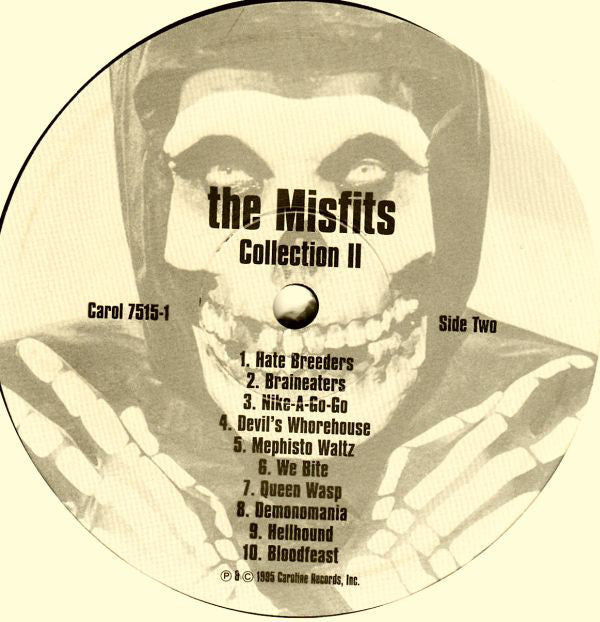 Misfits : Collection II (LP,Compilation,Repress)