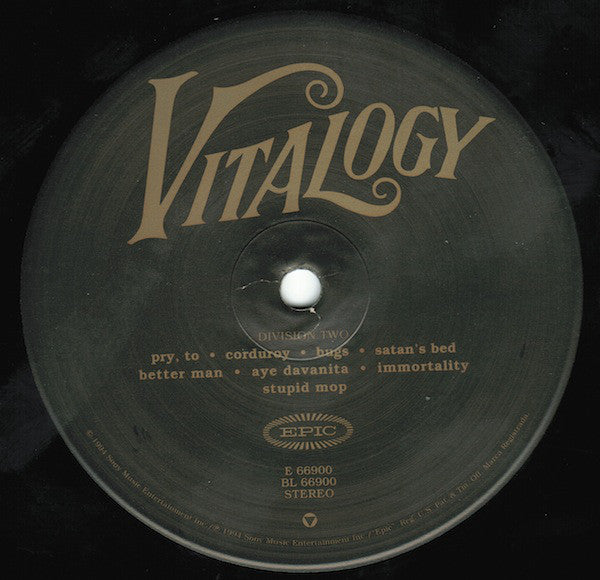 Pearl Jam : Vitalogy (LP,Album)