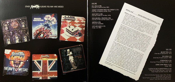 Spinal Tap : From The Original Motion Picture Soundtrack "This Is Spinal Tap" (LP,Album,Reissue,Stereo)