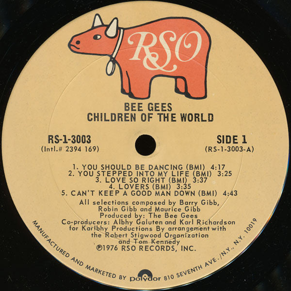 Bee Gees : Children Of The World (LP,Album)
