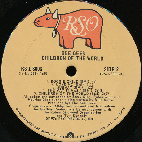 Bee Gees : Children Of The World (LP,Album)