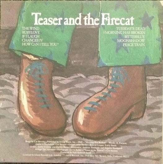 Cat Stevens : Teaser And The Firecat (LP,Album,Stereo)