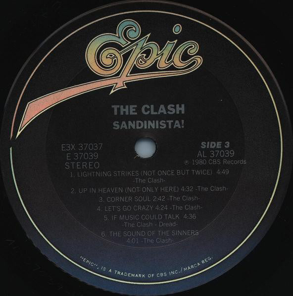 Clash, The : Sandinista! (LP,Album)