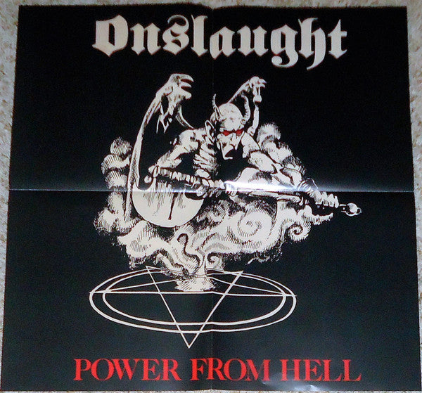 Onslaught (2) : Power From Hell (LP,Album,Limited Edition,Reissue)