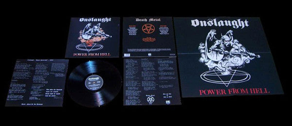 Onslaught (2) : Power From Hell (LP,Album,Limited Edition,Reissue)