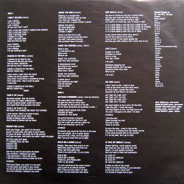 Jerry's Kids : Is This My World? (LP,Album,Reissue,Repress)