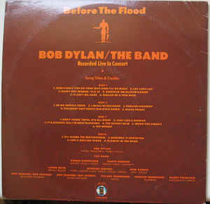 Bob Dylan / Band, The : Before The Flood (LP,Album)