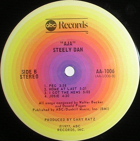 Steely Dan : Aja (LP,Album,Stereo)