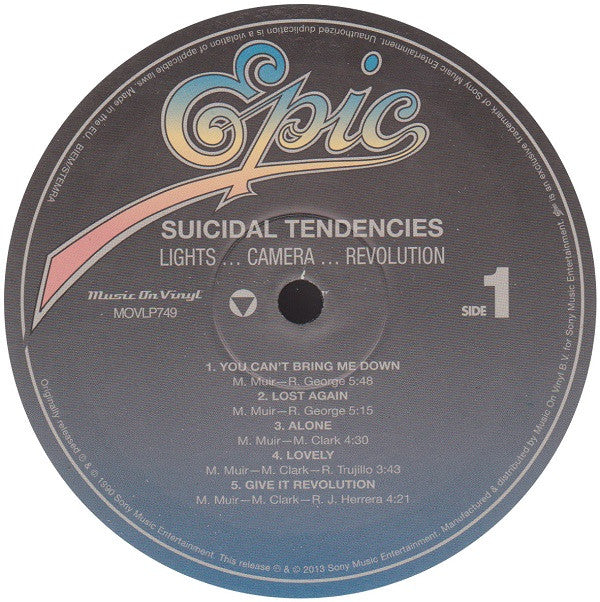 Suicidal Tendencies : Lights... Camera... Revolution (LP,Album,Reissue)