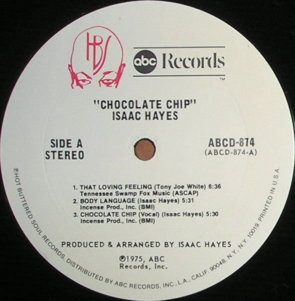 Isaac Hayes : Chocolate Chip (LP,Album)