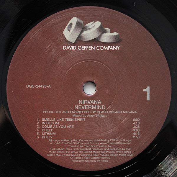 Nirvana : Nevermind (LP,Album,Reissue,Remastered,Repress)