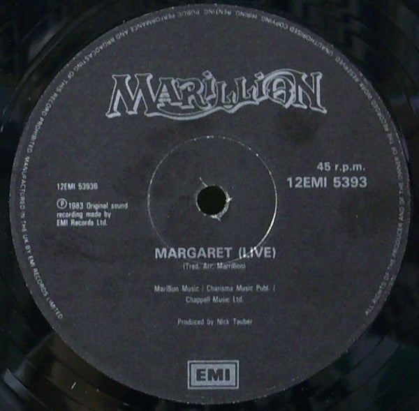 Marillion : Garden Party (The Great Cucumber Massacre) (12",45 RPM,Single)