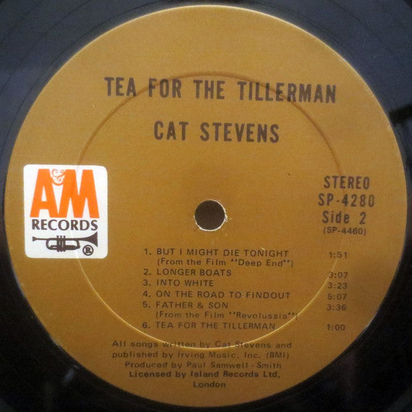 Cat Stevens : Tea For The Tillerman (LP,Album,Stereo)