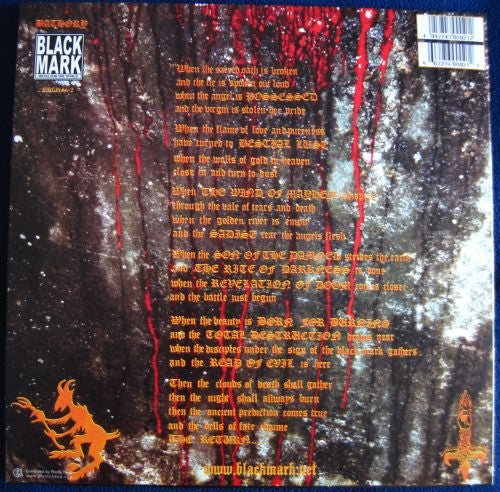 Bathory : The Return...... (LP,Album,Reissue,Repress)