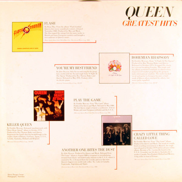 Queen : Greatest Hits (LP,Compilation)