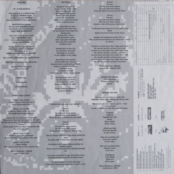 Accüsed, The : Grinning Like An Undertaker (LP,Album)