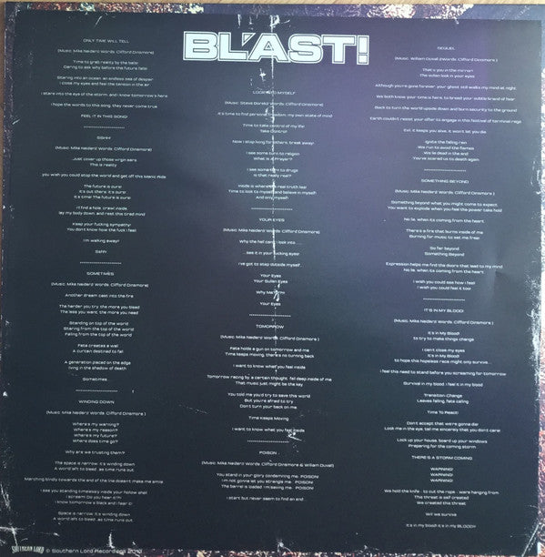 Bl'ast : Blood! (LP,Album)