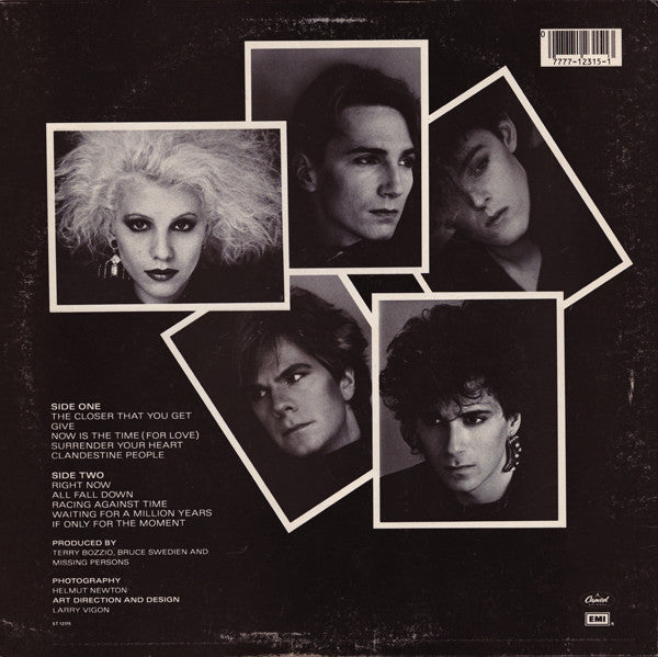 Missing Persons : Rhyme & Reason (LP,Album)
