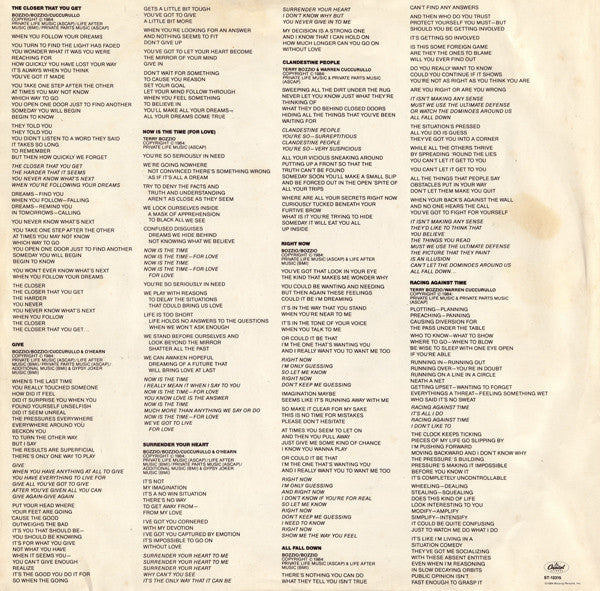 Missing Persons : Rhyme & Reason (LP,Album)