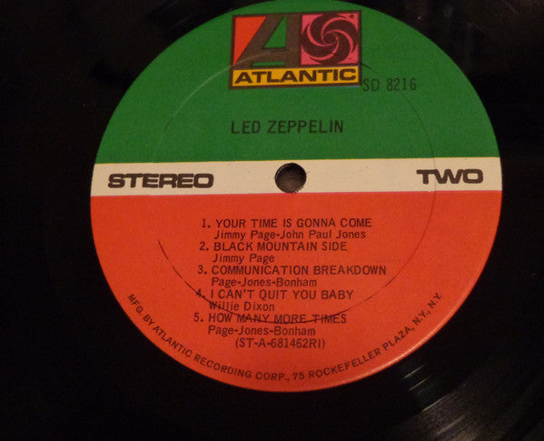 Led Zeppelin : Led Zeppelin (LP,Album,Reissue,Stereo)