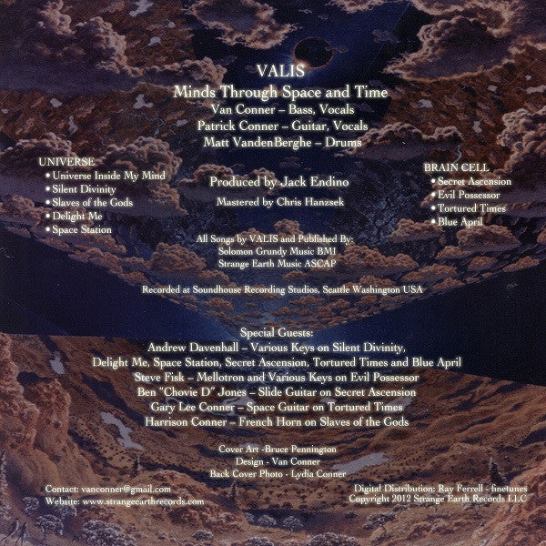 Valis (5) : Minds Through Space And Time (LP,Album,Limited Edition,Numbered)