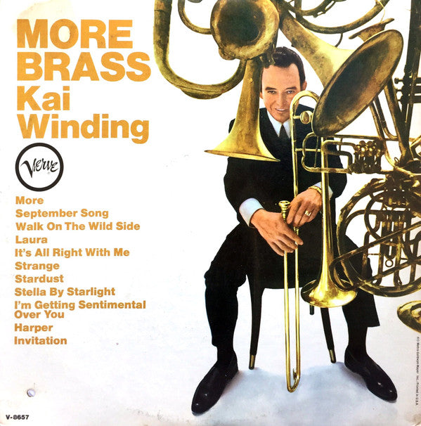 Kai Winding : More Brass (LP,Album,Mono)