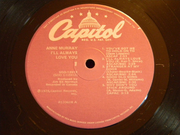Anne Murray : I'll Always Love You (LP,Album,Club Edition)