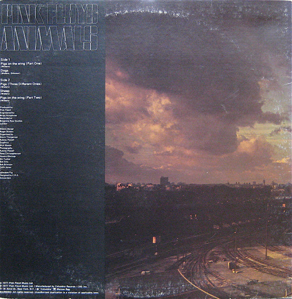 Pink Floyd : Animals (LP,Album,Stereo)