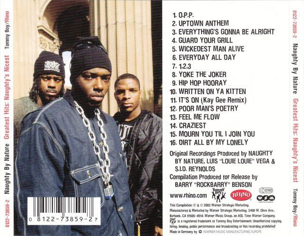 Naughty By Nature : Greatest Hits: Naughty's Nicest (Compilation)