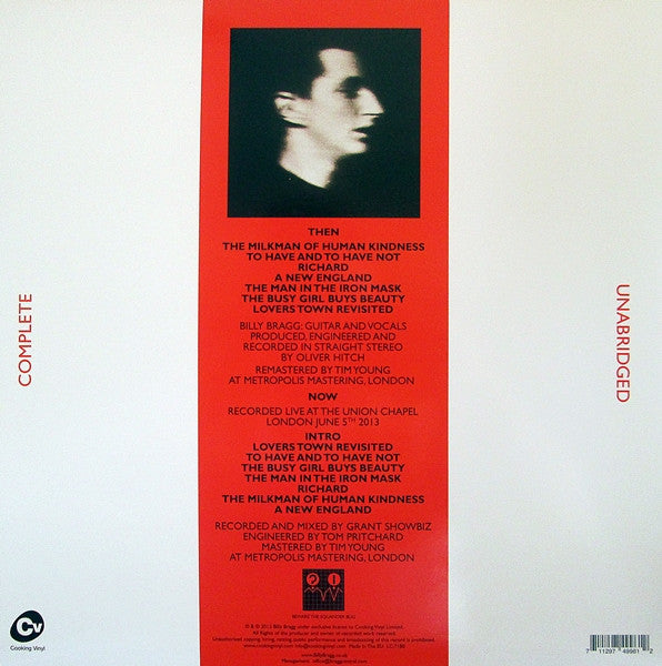 Billy Bragg : Life's A Riot With Spy Vs Spy (30th Anniversary Edition) (LP,45 RPM)