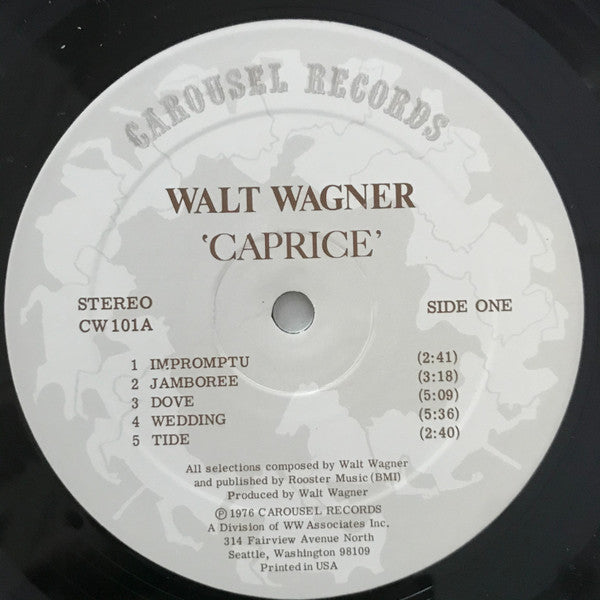 Walt Wagner : Caprice (LP,Album,Stereo)