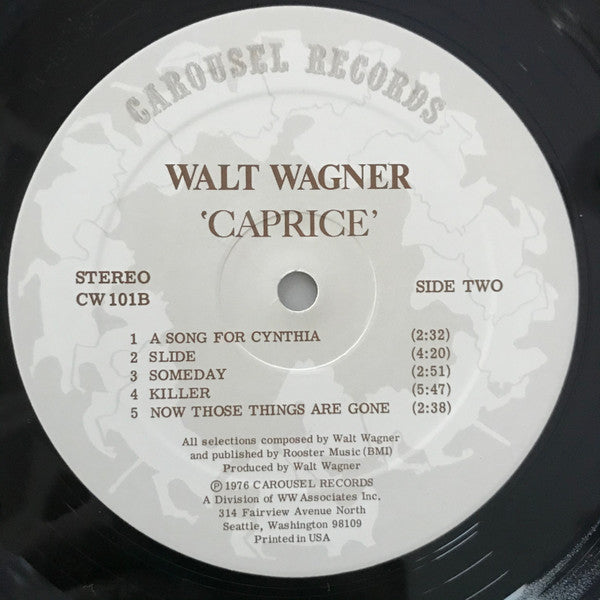 Walt Wagner : Caprice (LP,Album,Stereo)