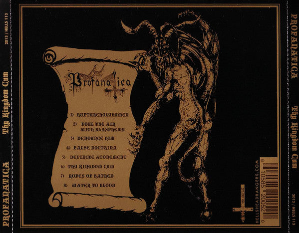 Profanatica : Thy Kingdom Cum (Album)