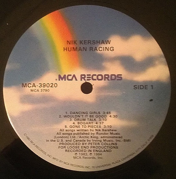 Nik Kershaw : Human Racing (LP,Album)