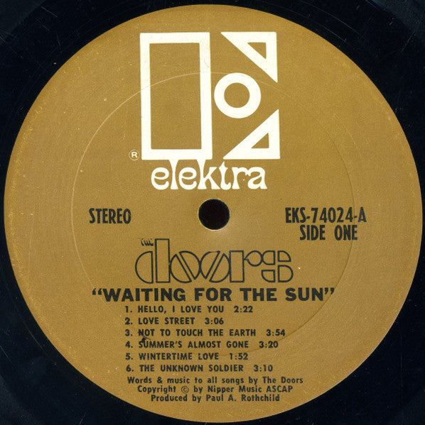 Doors, The : Waiting For The Sun (LP,Album,Stereo)