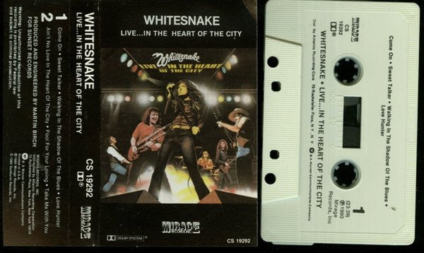 Whitesnake : Live... In The Heart Of The City (Album)