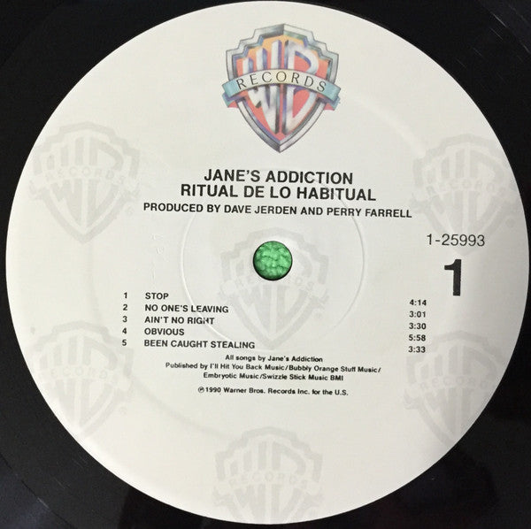 Jane's Addiction : Ritual De Lo Habitual (LP,Album)