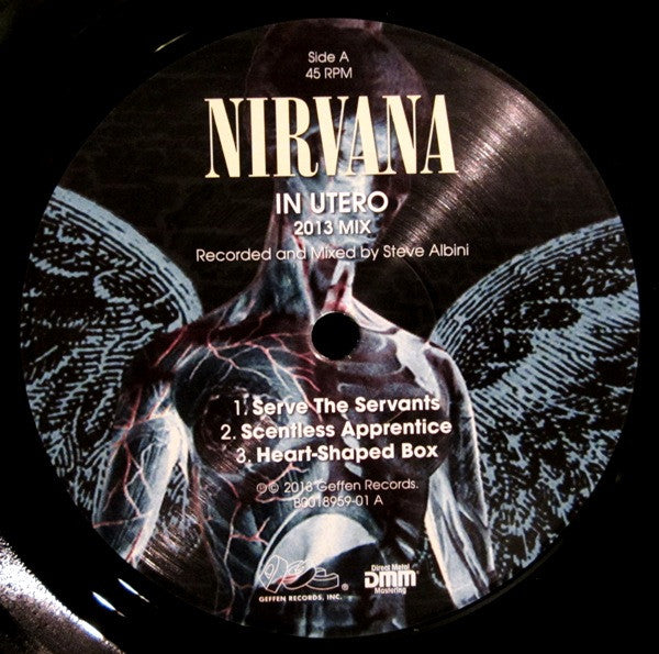 Nirvana : In Utero (2013 Mix) (12",Album,45 RPM)