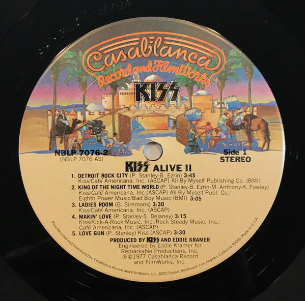 Kiss : Alive II (LP,Album)