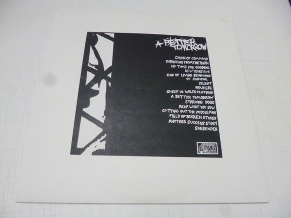 Balance Of Terror : A Better Tomorrow (12",45 RPM,Album,Limited Edition,White Label)