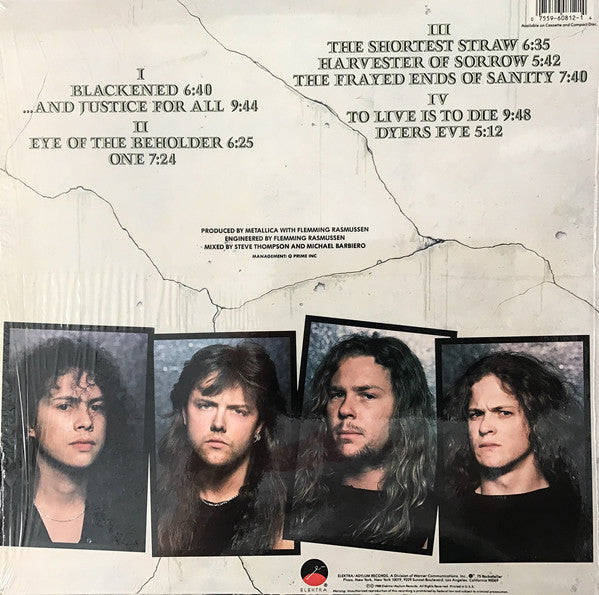 Metallica : ...And Justice For All (LP,Album)