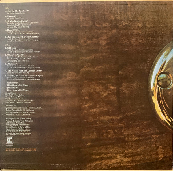 Neil Young : Harvest (LP,Album)