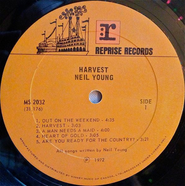 Neil Young : Harvest (LP,Album)