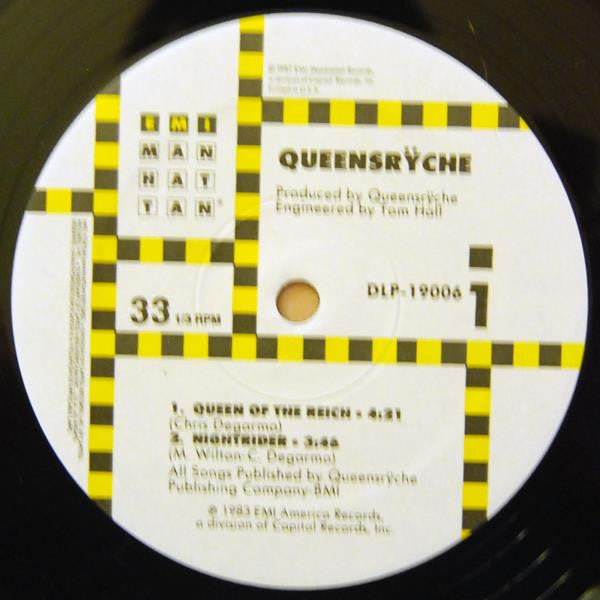Queensrÿche : Queensrÿche (12",33 ⅓ RPM,EP,Reissue)