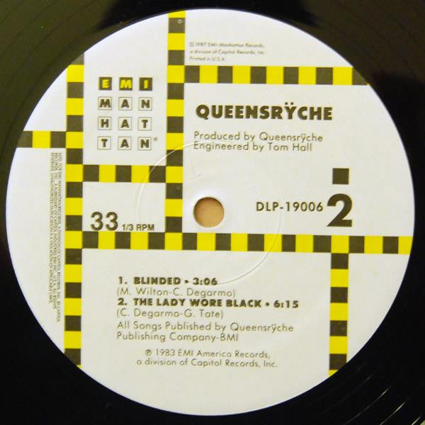 Queensrÿche : Queensrÿche (12",33 ⅓ RPM,EP,Reissue)