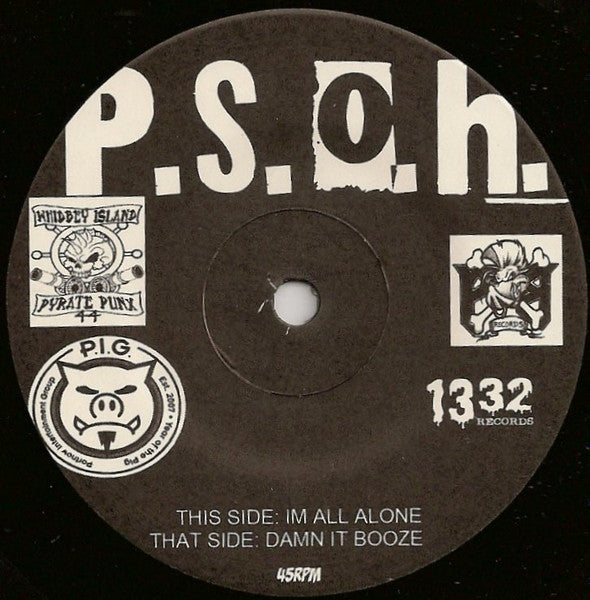 Porn Stars Of Horror, The : Damnit Booze! (7",45 RPM)