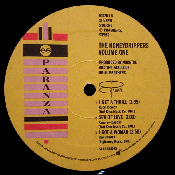 Honeydrippers, The : Volume One (12",33 ⅓ RPM,EP,Stereo)