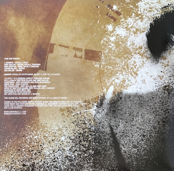 Converge : Jane Doe (12",45 RPM,Album,Reissue,Repress)