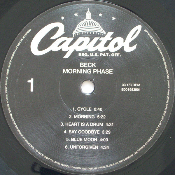 Beck : Morning Phase (LP,Album,Stereo)